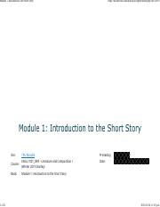 ENGL1001 module 1- introduction to the short story.pdf
