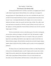 The Hound of the Baskervilles- Conflict Essay.docx