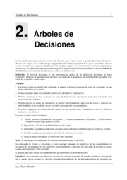 2. Arboles de Decision