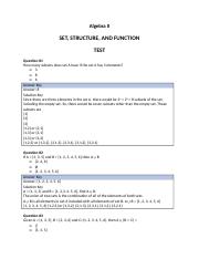 Algebra II - Set, Structure, & Function - Test.docx