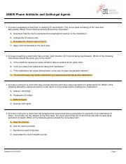 ATI Practice Questions - Pharm 1_Antibiotic Therapy.pdf