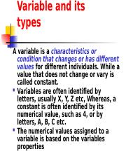Variable and its types.ppt