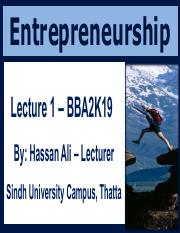 Lecture 1 Entrepreneurship BBA2K19.pdf