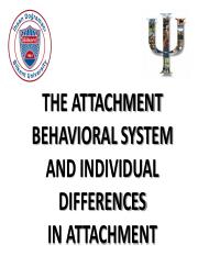Week 4 (The Attachment Behavioral System and Individual Differences in Attachment).pdf