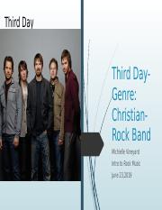 Third Day- Genre  Biography Project 1.pptx