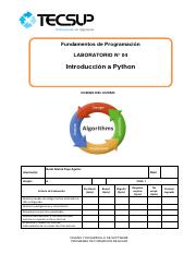 Lab 04 - Introducción a Python.pdf