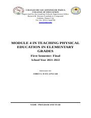 SECOND SEM FINAL MODULE IN TEACHING PHYSICAL EDUCATION IN ELEMENTARY GRADES(2).docx