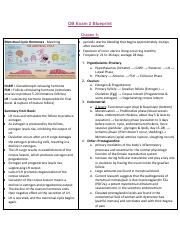 COMPLETED OB Exam 2 Blueprint.pdf