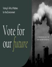 Voting & Why It Matters  for the Environment.pdf