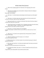 We Were Soldiers Guided questions (answered)