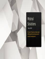 Mistral Solutions PPT.pptx