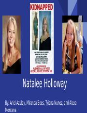 Unsolved Mysterious project: Natalee Holloway 