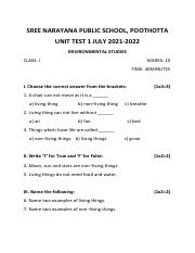 Unit Test Class 1 EVS.pdf