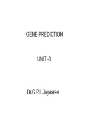 CMB Unit 3 2019 Gene Prediction.ppt
