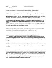 Zain Snider Night Discussion Questions  Chapter 5 student worksheet.docx