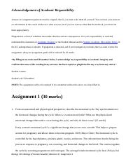 bio 310 assignment 2