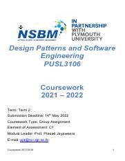 PUSL3106 Design Patterns and Software Engineering C1.pdf