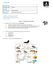 1BIO Ecosystems practice test.docx