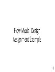 Flow Model Design Assignment Example.pdf
