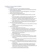 Conflict of Laws Exam Outline[1].docx