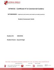 V2_SITXWHS003_Student Assessment Guide.docx