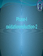 3.3 Phase-I oxidationreduction-2.pptx