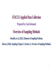 4STAC53_Overview of Sampling Methods.pptx