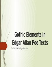 Gothic Elements in Edgar Allan Poe Texts `.pptx