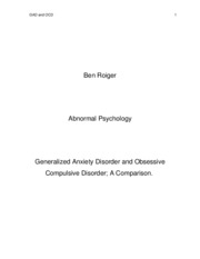 General Anxiety Disorder