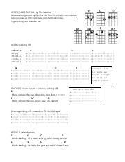 HERE COMES THE SUN - Ukulele Chord Chart.pdf