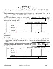 Problem Set #5 Basic Computer Organization(1).pdf
