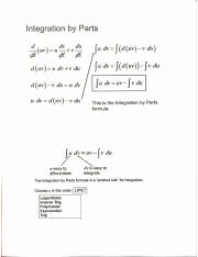3 Completed Notes - Integration by Parts.pdf