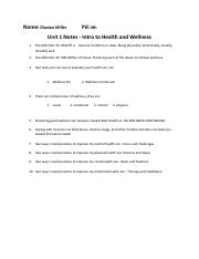 Copy of Unit 1 notes Health and Wellness.pdf