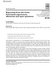 Risso_Reporting From the Front.pdf