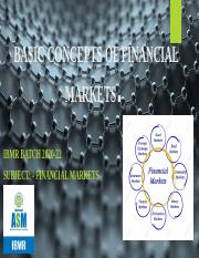 BASIC CONCEPTS OF FINANCIAL MARKETS.pptx