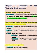 Financial Markets Notes.docx