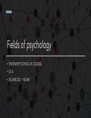 OC-6 FIELDS OF PSYCHOLOGY-I.pdf