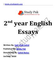 2nd year english essays notes pdf.pdf
