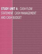 SU 4 - Cash flow statement and cash management (2)-1.ppt