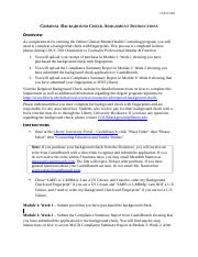 Criminal Background Check Assignment Instructions.docx