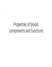 Properties functions and components of blood.pdf