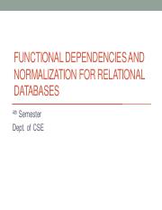 DBMS-FD and Normalization.pdf