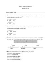 Spanish I Final Exam.pdf