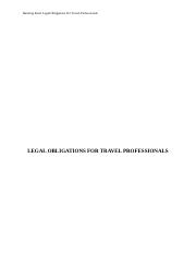 LEGAL OBLIGATIONS FOR TRAVEL PROFESSIONALS.docx