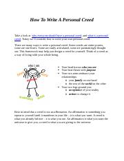 how to write a personal creed.docx