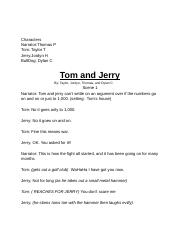 Tom and Jerry Script.docx