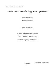 Contract Drafting Assignment BADM 108.docx