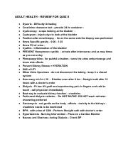 ADULT HEALTH - REVIEW FOR QUIZ II.pdf