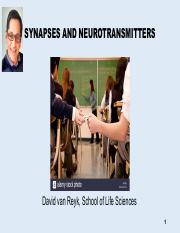 Synaptic Transmission and Neurotransmitter Systems Spring 2020 -1.pdf