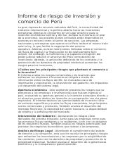 Informe de riesgo de inversión y comercio de Perú.docx